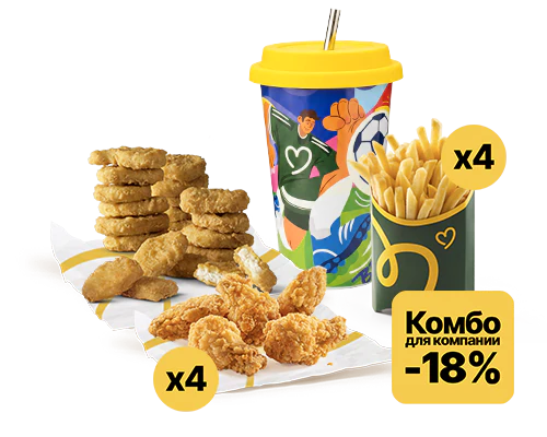 Футбольный Комбо для компании