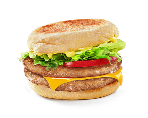 Двойной Фреш Маффин со свининой и пикантной горчицей